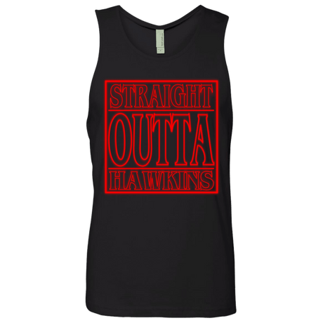 T-Shirts Black / Small Outta Hawkins Men's Premium Tank Top