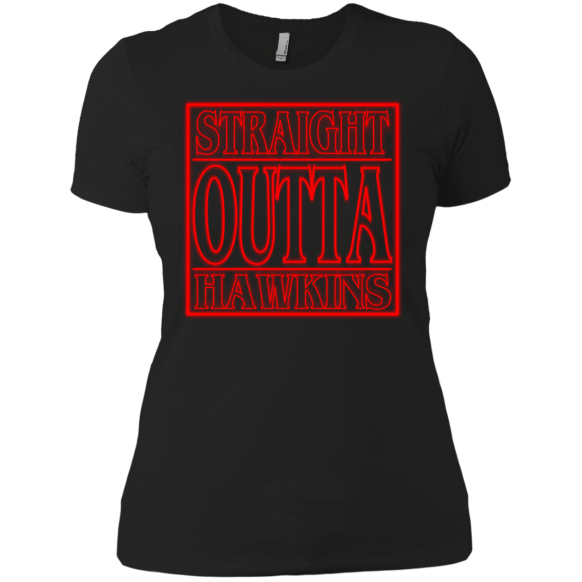 T-Shirts Black / X-Small Outta Hawkins Women's Premium T-Shirt