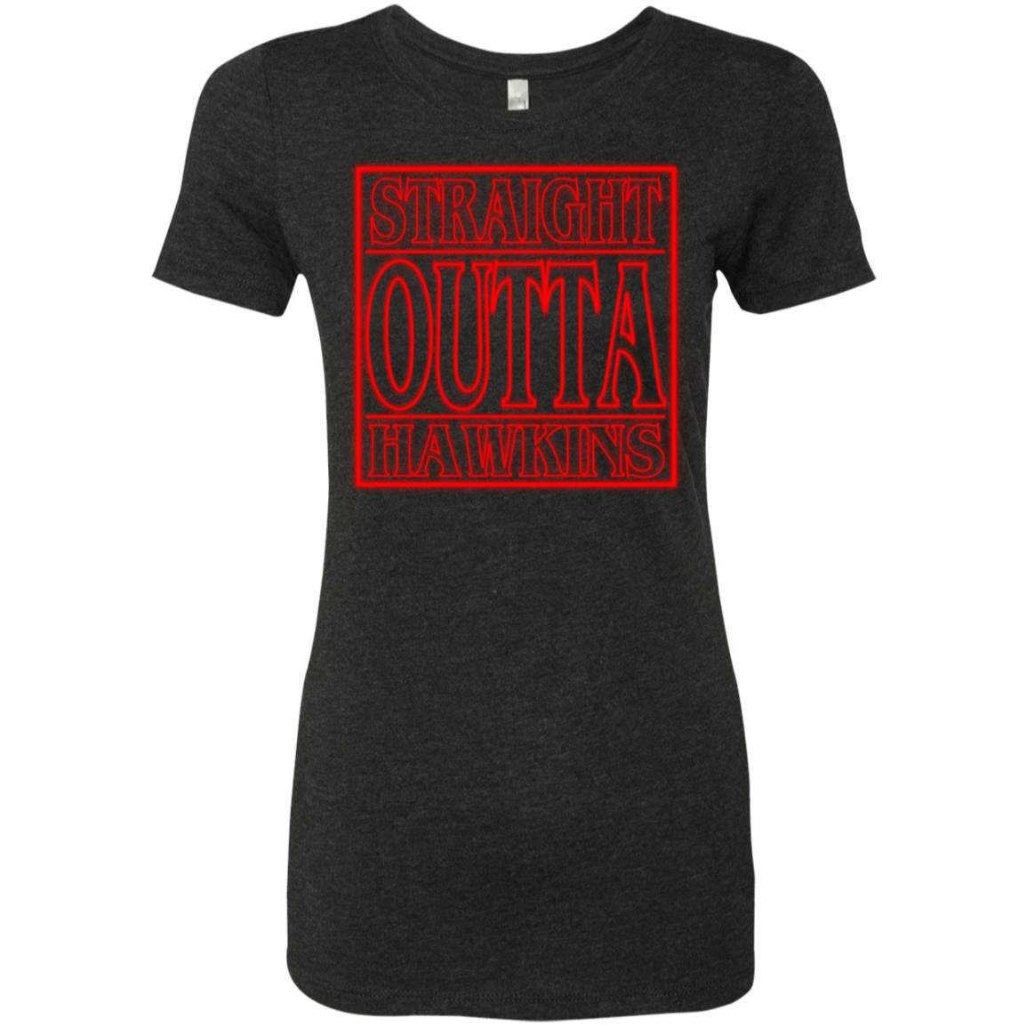 T-Shirts Vintage Black / Small Outta Hawkins Women's Triblend T-Shirt