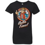 T-Shirts Black / YXS Outta Time Girls Premium T-Shirt