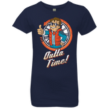 T-Shirts Midnight Navy / YXS Outta Time Girls Premium T-Shirt