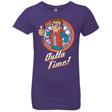 T-Shirts Purple Rush / YXS Outta Time Girls Premium T-Shirt