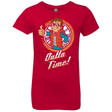 T-Shirts Red / YXS Outta Time Girls Premium T-Shirt