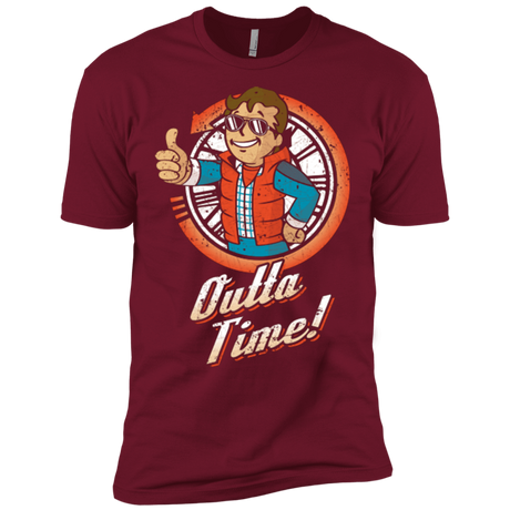 T-Shirts Cardinal / X-Small Outta Time Men's Premium T-Shirt