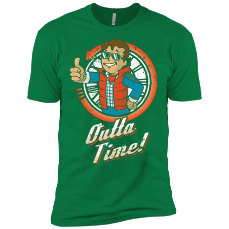 T-Shirts Kelly Green / X-Small Outta Time Men's Premium T-Shirt