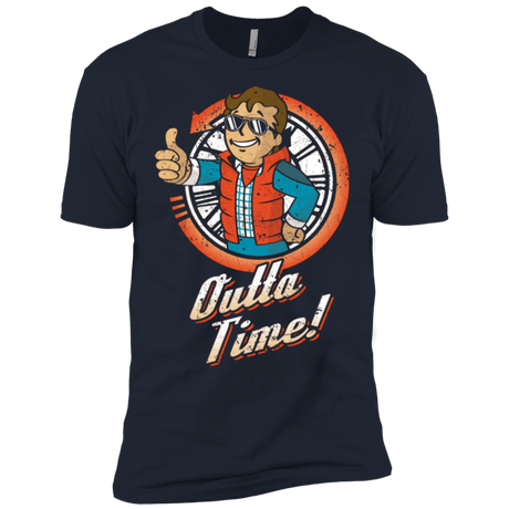 T-Shirts Midnight Navy / X-Small Outta Time Men's Premium T-Shirt