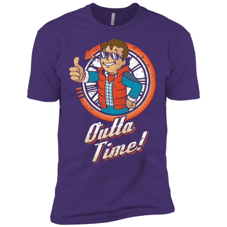 T-Shirts Purple / X-Small Outta Time Men's Premium T-Shirt