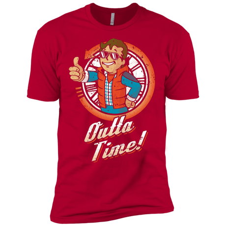 T-Shirts Red / X-Small Outta Time Men's Premium T-Shirt