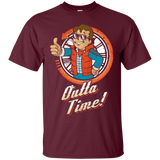 T-Shirts Maroon / Small Outta Time T-Shirt