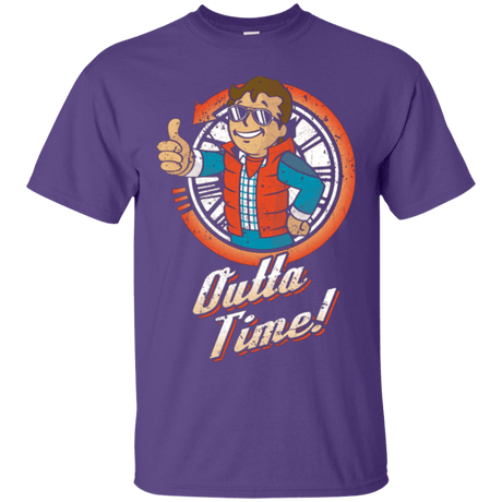 T-Shirts Purple / Small Outta Time T-Shirt