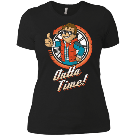 T-Shirts Black / X-Small Outta Time Women's Premium T-Shirt