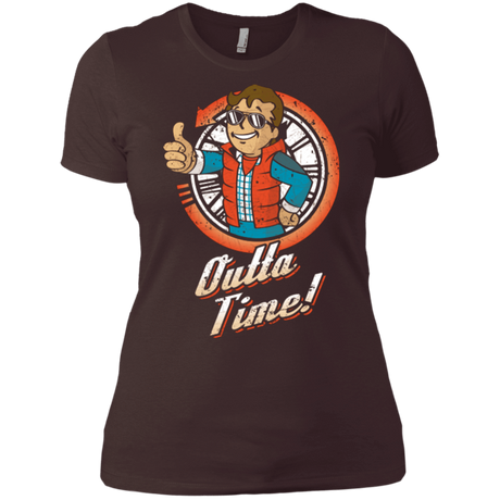 T-Shirts Dark Chocolate / X-Small Outta Time Women's Premium T-Shirt
