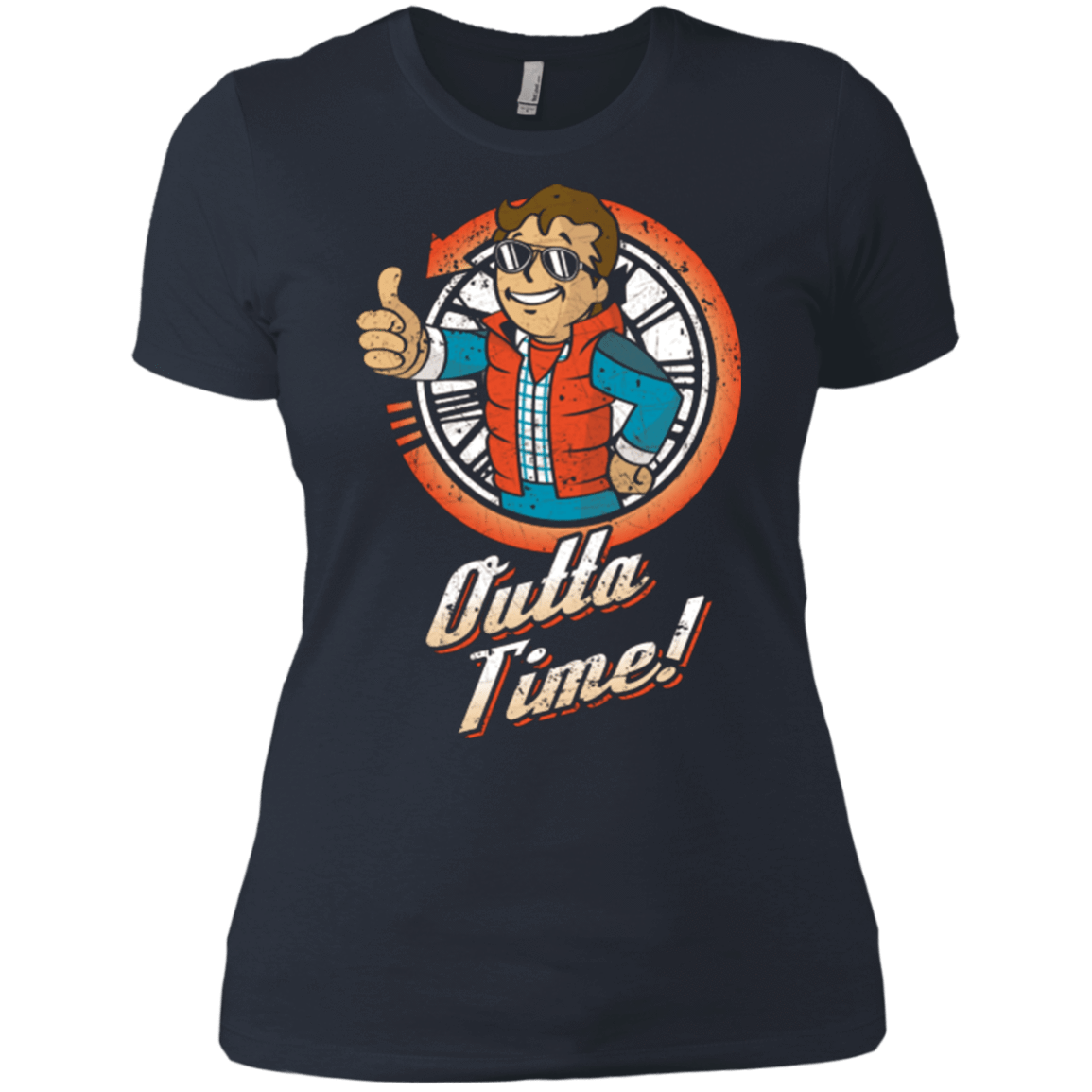 T-Shirts Indigo / X-Small Outta Time Women's Premium T-Shirt