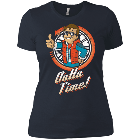T-Shirts Indigo / X-Small Outta Time Women's Premium T-Shirt