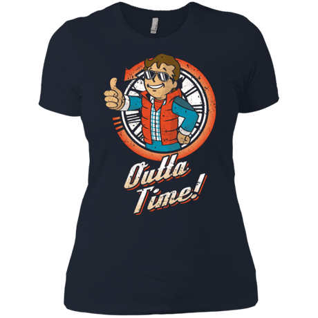 T-Shirts Midnight Navy / X-Small Outta Time Women's Premium T-Shirt