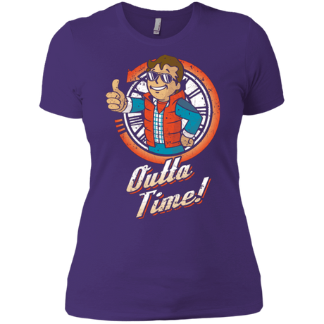 T-Shirts Purple / X-Small Outta Time Women's Premium T-Shirt