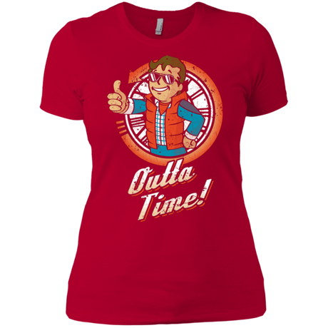 T-Shirts Red / X-Small Outta Time Women's Premium T-Shirt