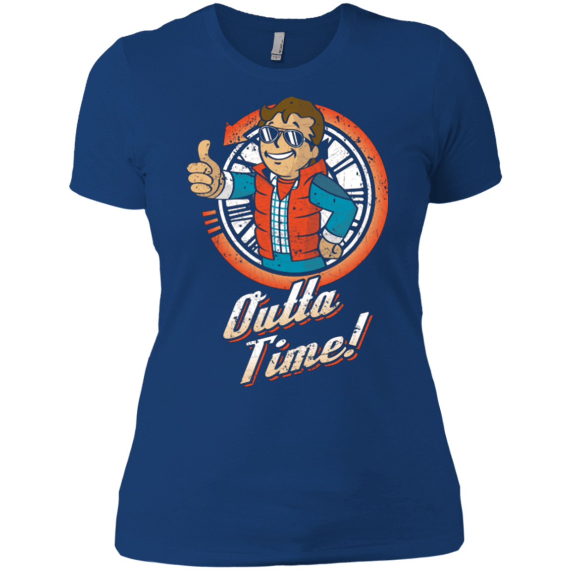 T-Shirts Royal / X-Small Outta Time Women's Premium T-Shirt