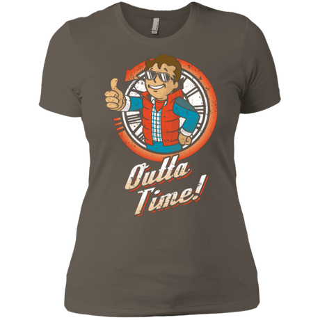 T-Shirts Warm Grey / X-Small Outta Time Women's Premium T-Shirt
