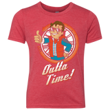 T-Shirts Vintage Red / YXS Outta Time Youth Triblend T-Shirt