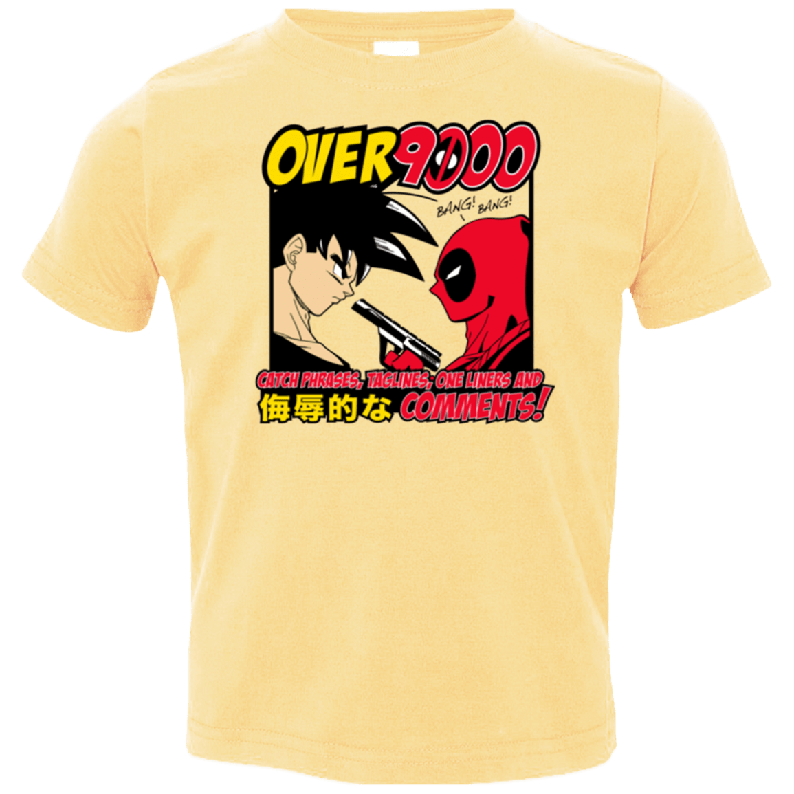 T-Shirts Butter / 2T Over 9000 Toddler Premium T-Shirt