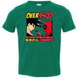 T-Shirts Kelly / 2T Over 9000 Toddler Premium T-Shirt