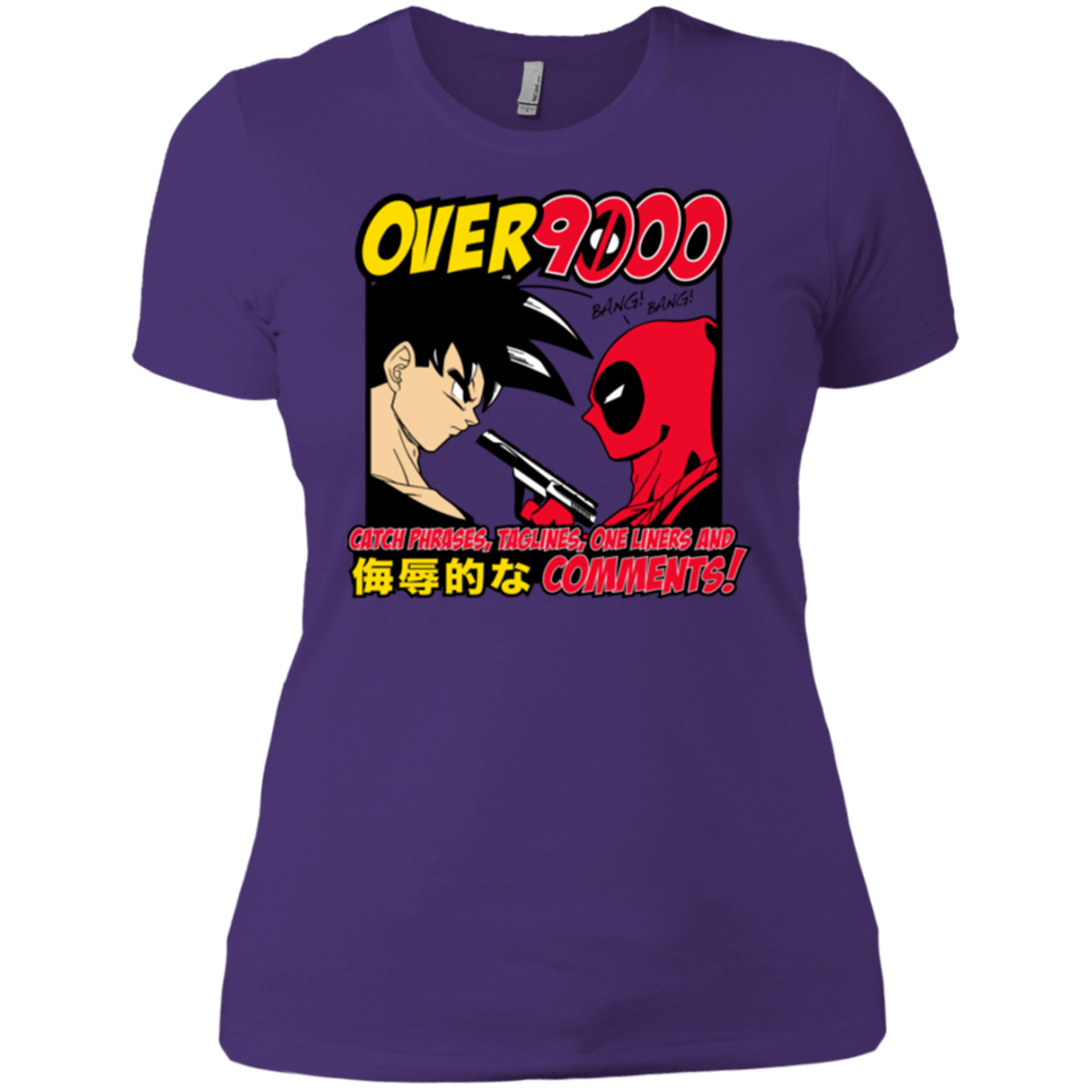 T-Shirts Purple / X-Small Over 9000 Women's Premium T-Shirt