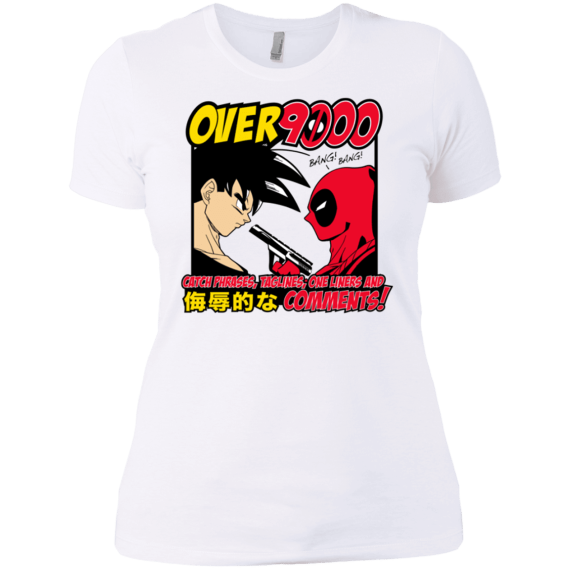 T-Shirts White / X-Small Over 9000 Women's Premium T-Shirt