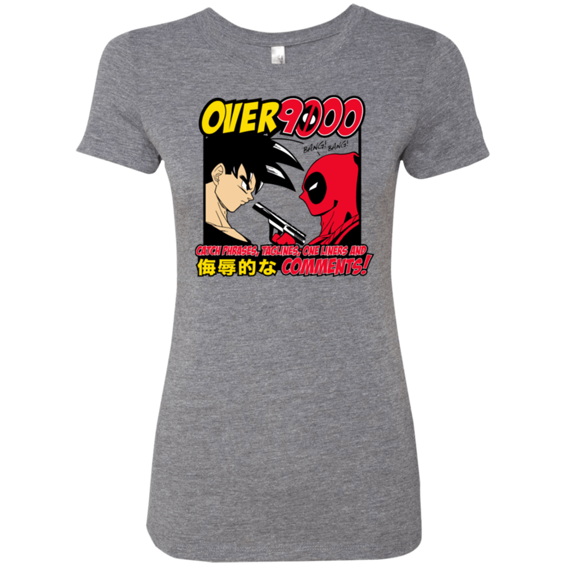 T-Shirts Premium Heather / Small Over 9000 Women's Triblend T-Shirt