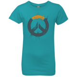 T-Shirts Tahiti Blue / YXS Overwatch Girls Premium T-Shirt