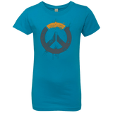 T-Shirts Turquoise / YXS Overwatch Girls Premium T-Shirt