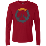 T-Shirts Cardinal / Small Overwatch Men's Premium Long Sleeve