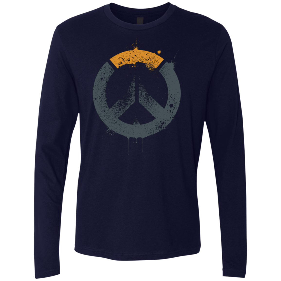 T-Shirts Midnight Navy / Small Overwatch Men's Premium Long Sleeve