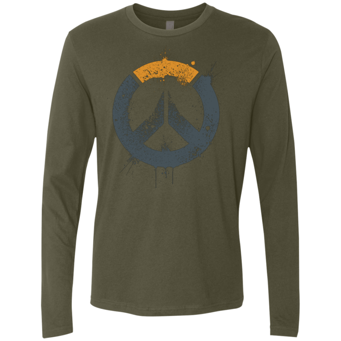 T-Shirts Military Green / Small Overwatch Men's Premium Long Sleeve