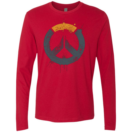 T-Shirts Red / Small Overwatch Men's Premium Long Sleeve