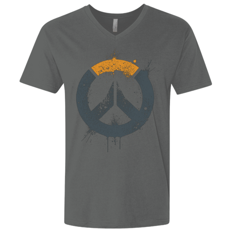 T-Shirts Heavy Metal / X-Small Overwatch Men's Premium V-Neck