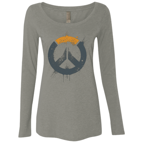 T-Shirts Venetian Grey / Small Overwatch Women's Triblend Long Sleeve Shirt