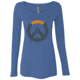 T-Shirts Vintage Royal / Small Overwatch Women's Triblend Long Sleeve Shirt