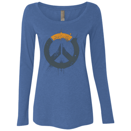 T-Shirts Vintage Royal / Small Overwatch Women's Triblend Long Sleeve Shirt