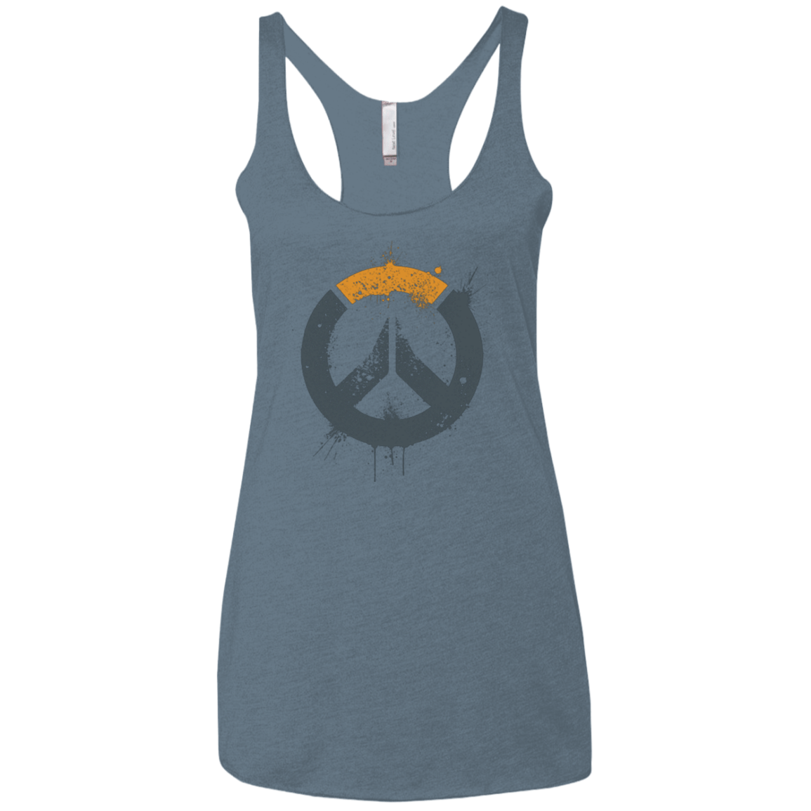 T-Shirts Indigo / X-Small Overwatch Women's Triblend Racerback Tank