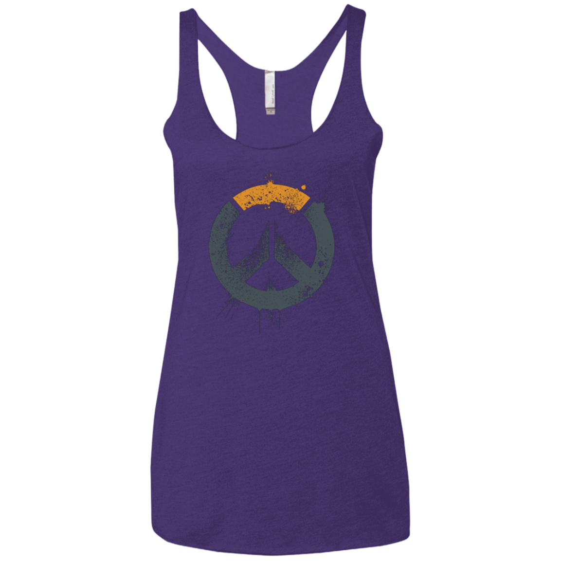 T-Shirts Purple / X-Small Overwatch Women's Triblend Racerback Tank