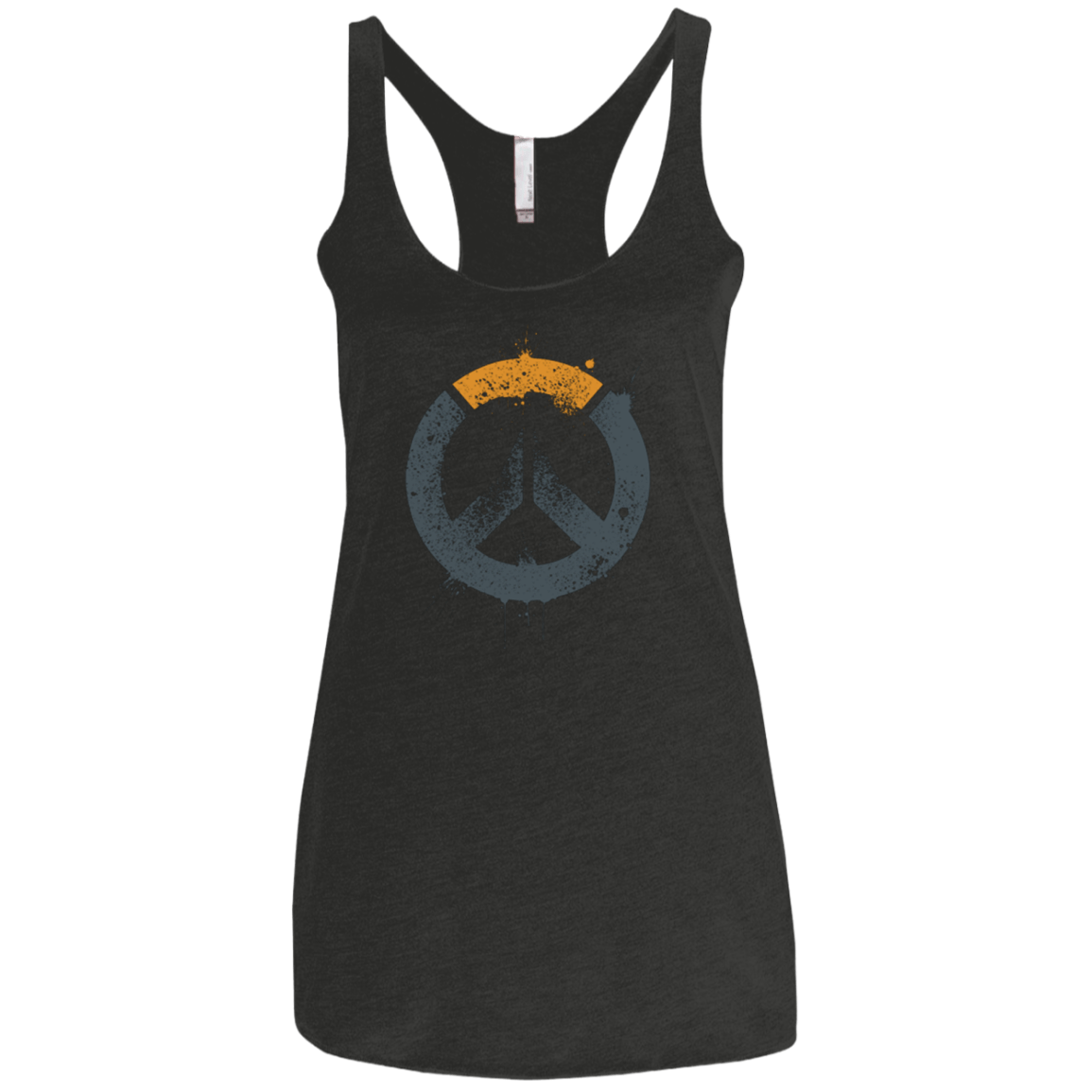 T-Shirts Vintage Black / X-Small Overwatch Women's Triblend Racerback Tank