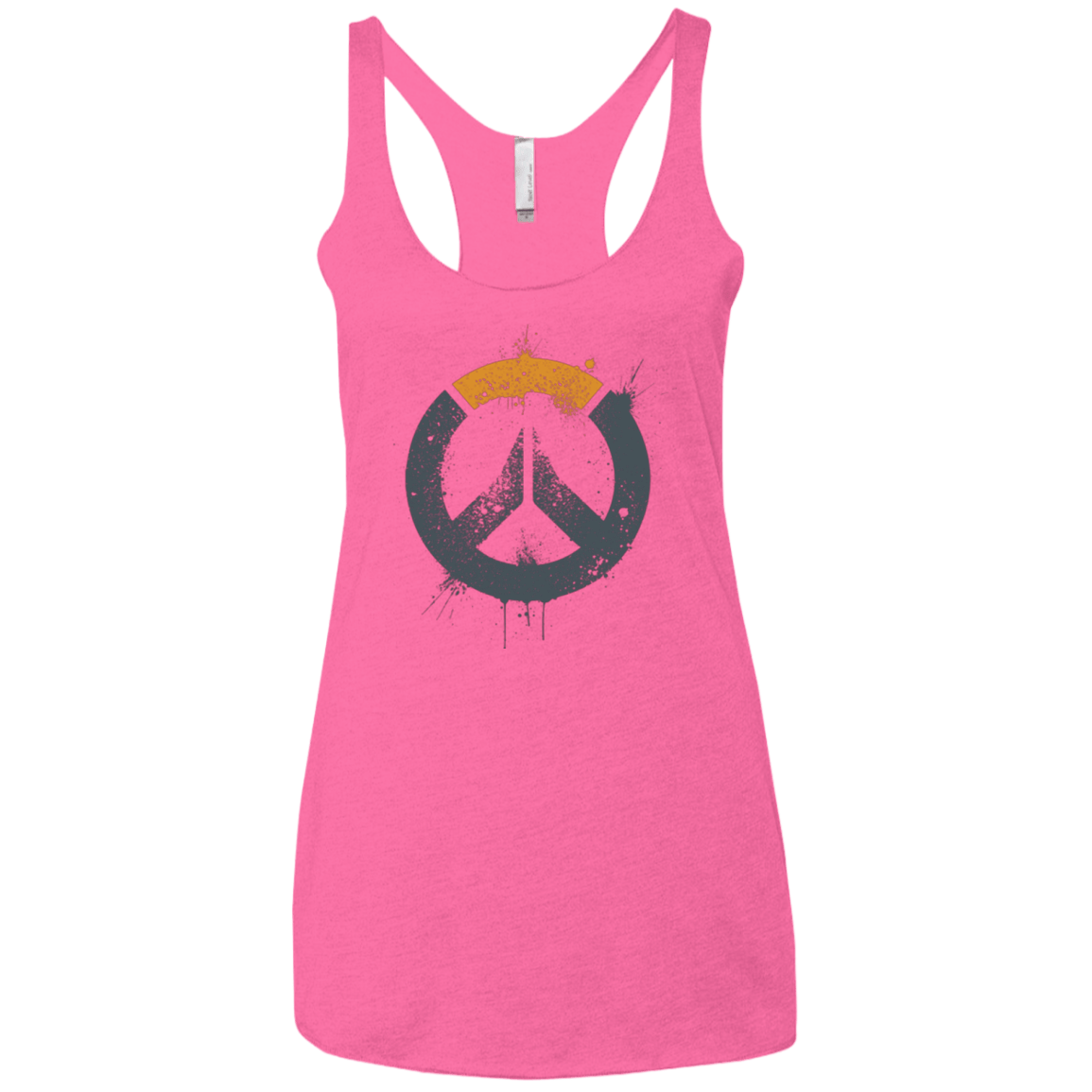 T-Shirts Vintage Pink / X-Small Overwatch Women's Triblend Racerback Tank