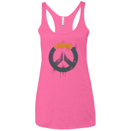 T-Shirts Vintage Pink / X-Small Overwatch Women's Triblend Racerback Tank