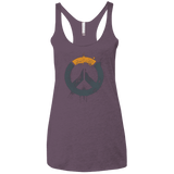 T-Shirts Vintage Purple / X-Small Overwatch Women's Triblend Racerback Tank