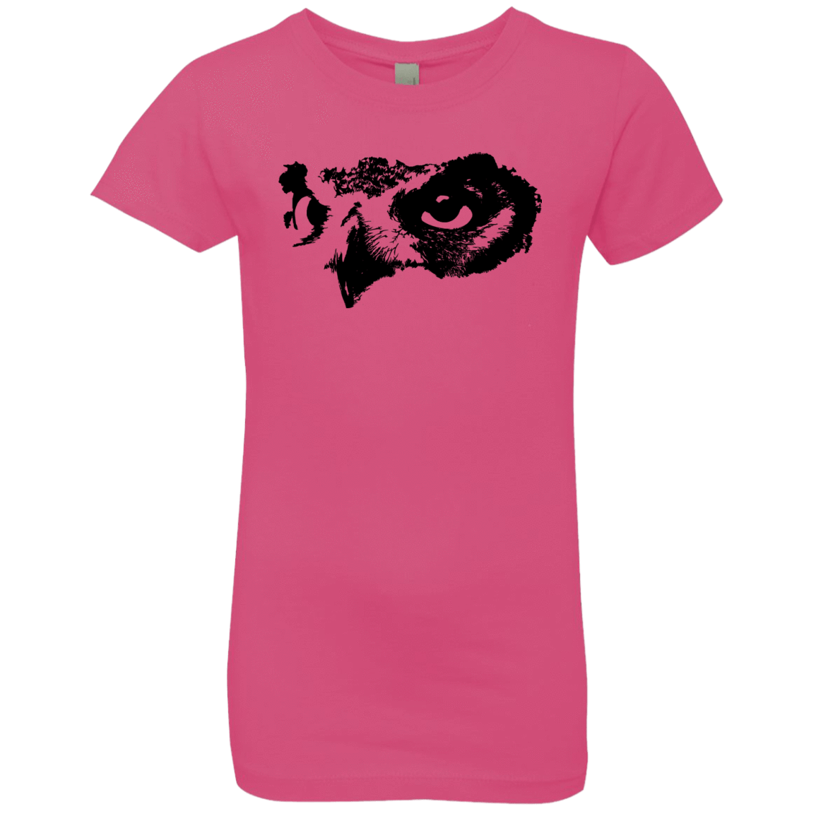 T-Shirts Hot Pink / YXS Owl Eyes Girls Premium T-Shirt
