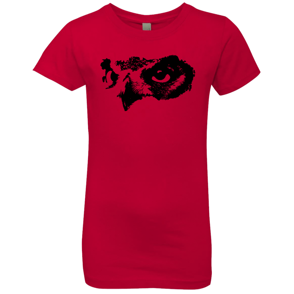 T-Shirts Red / YXS Owl Eyes Girls Premium T-Shirt