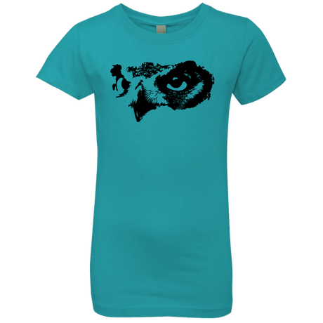 T-Shirts Tahiti Blue / YXS Owl Eyes Girls Premium T-Shirt