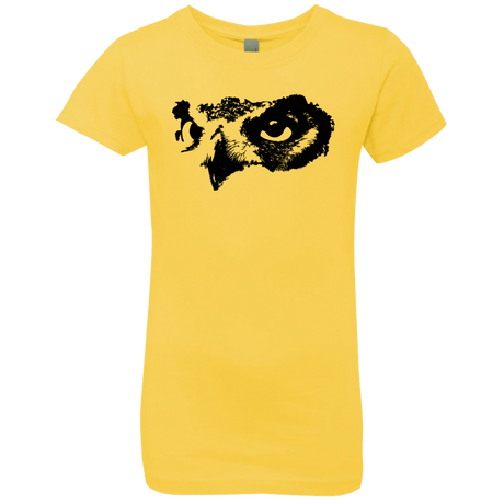 T-Shirts Vibrant Yellow / YXS Owl Eyes Girls Premium T-Shirt