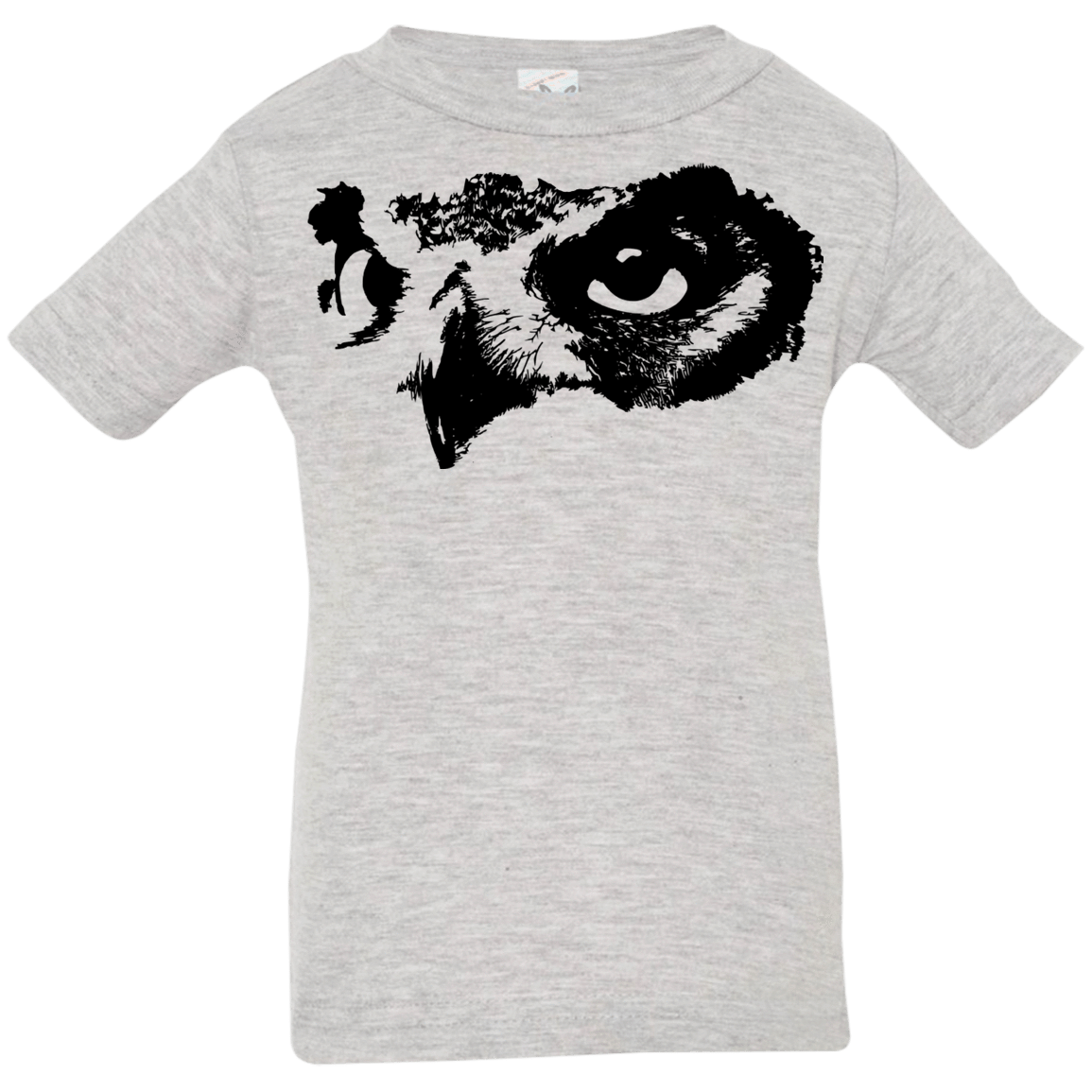 T-Shirts Heather Grey / 6 Months Owl Eyes Infant Premium T-Shirt